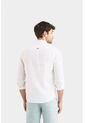 Camisa Manga Larga En Lino Para Hombre Silueta Semi Ajustada Camisa Manga Larga En Lino Para Hombre Silueta Semi Ajustada Blanco S VÉLEZ de Vélez