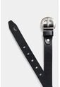 Cinturón Unifaz De Cuero Abatanado Para Mujer Con Puntera Hexagonal Cinturón Unifaz De Cuero Abatanado Para Mujer Con Puntera Hexagonal Negro S VÉLEZ de Vélez