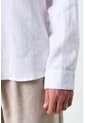 Camisa Manga Larga Semi Fitted Para Hombre Roma Camisa Manga Larga Semi Fitted Para Hombre Roma Blanco XL VÉLEZ de Vélez