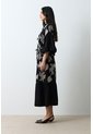 Vestido Bordado Cuello Nerú Para Mujer Efos Vestido Bordado Cuello Nerú Para Mujer Efos Negro 12 VÉLEZ de Vélez