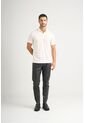 Polo Lucca Manga Corta Para Hombre Texturizada Polo Lucca Manga Corta Para Hombre Texturizada Crema S VÉLEZ de Vélez