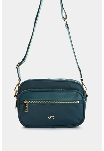 Manos Libres En Lona Y Cuero Para Mujer Camelia Manos Libres En Lona Y Cuero Para Mujer Camelia Agua Marina VÉLEZ