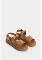 Sandalia Plataforma Maia De Cuero Para Mujer Hexágono Sandalia Plataforma Maia De Cuero Para Mujer Hexágono Miel 40 VÉLEZ de Vélez