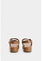 Sandalia Plataforma Maia De Cuero Para Mujer Hexágono Sandalia Plataforma Maia De Cuero Para Mujer Hexágono Miel 40 VÉLEZ de Vélez