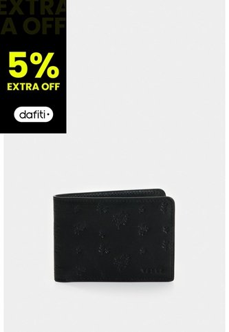 Billetera De Cuero Para Hombre Ray Billetera De Cuero Para Hombre Ray Negro VÉLEZ Vélez