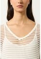 Vestido Maxi Tejido Ica Para Mujer Vestido Maxi Tejido Ica Para Mujer Crema 10 VÉLEZ de Vélez