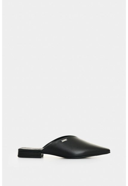 Baleta De Cuero Para Mujer Coralia Baleta De Cuero Para Mujer Coralia Negro 38 VÉLEZ
