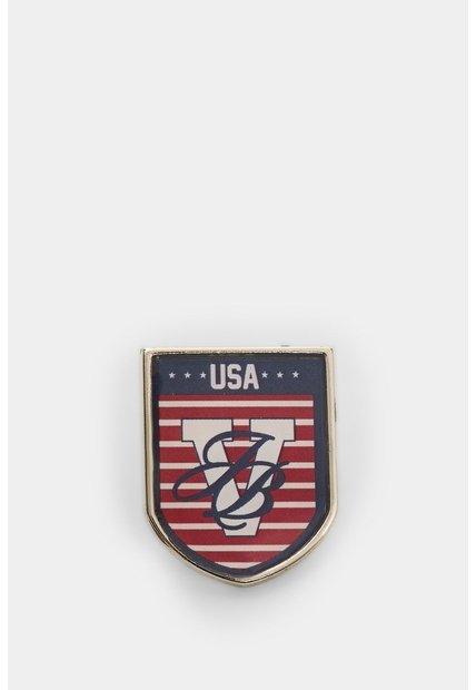 Pin Escudo Con Resina Pin Escudo Con Resina Vinotinto VÉLEZ
