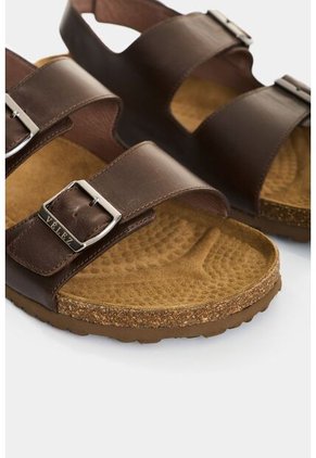 Sandalia En Cuero Para Hombre Fail Sandalia En Cuero Para Hombre Fail Cafe 45 VÉLEZ