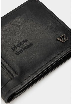 Kit Billetera Y Llavero De Cuero Vintage Kit Billetera Y Llavero De Cuero Vintage Negro VÉLEZ