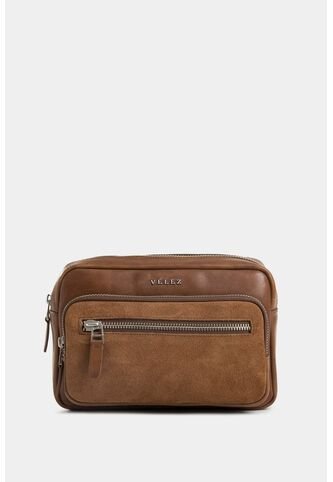 Manos Libres Bright De Cuero Para Hombre Detalle Gamuzado Manos Libres Bright De Cuero Para Hombre Detalle Gamuzado Miel VÉLEZ Vélez