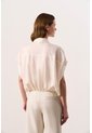 Camisa Manga Corta En Lino Para Mujer Faro Camisa Manga Corta En Lino Para Mujer Faro Crema M VÉLEZ de Vélez