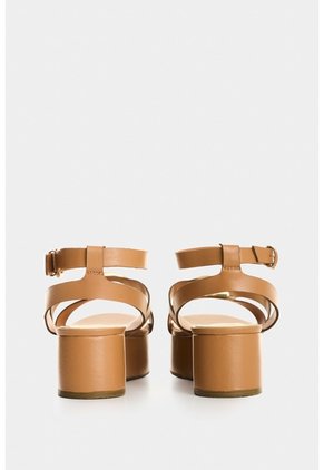 Sandalia Plataforma De Cuero Para Mujer Lagoon Sandalia Plataforma De Cuero Para Mujer Lagoon Miel 37 VÉLEZ