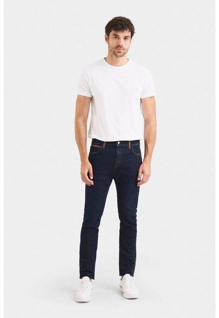Jean Hori Blue Denim Para Hombre Pasadores En Cuero Jean Hori Blue Denim Para Hombre Pasadores En Cuero Azul 34 VÉLEZ
