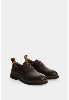 Zapatos De Cordón De Cuero Para Hombre Boreal 2 Zapatos De Cordón De Cuero Para Hombre Boreal 2 Cafe 41 VÉLEZ