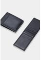 Billetera Draco De Cuero Para Hombre Mezcla De Texturas Billetera Draco De Cuero Para Hombre Mezcla De Texturas Negro VÉLEZ de Vélez