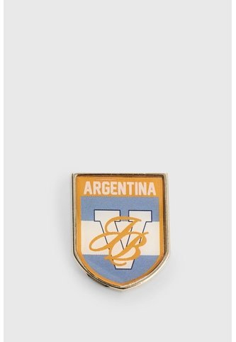 Pin Escudo Con Resina Pin Escudo Con Resina Azul Claro VÉLEZ Vélez