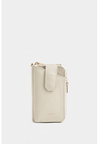 Porta Chequera Ibiza De Cuero Para Mujer Cargadera Removible Porta Chequera Ibiza De Cuero Para Mujer Cargadera Removible Blanco VÉLEZ Vélez
