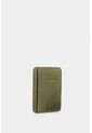 Porta Tarjetas Vértice De Cuero Para Hombre Detalle Rayas Porta Tarjetas Vértice De Cuero Para Hombre Detalle Rayas Verde Oliva VÉLEZ de Vélez