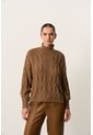 Sweater Oversized Tejido En Algodón Para Mujer Cuma Sweater Oversized Tejido En Algodón Para Mujer Cuma Tabaco S VÉLEZ de Vélez