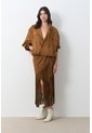 Chaqueta Bomber De Gamuza Para Mujer Serrano Chaqueta Bomber De Gamuza Para Mujer Serrano Miel M VÉLEZ de Vélez