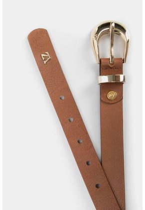 Cinturón Unifaz De Cuero Grabado Cinturón Unifaz De Cuero Grabado Miel XL VÉLEZ