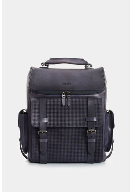 Morral De Cuero Para Hombre New Archaeology Morral De Cuero Para Hombre New Archaeology Azul Oscuro VÉLEZ