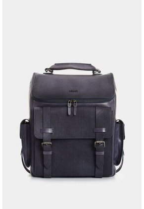Morral De Cuero Para Hombre New Archaeology Morral De Cuero Para Hombre New Archaeology Azul Oscuro VÉLEZ