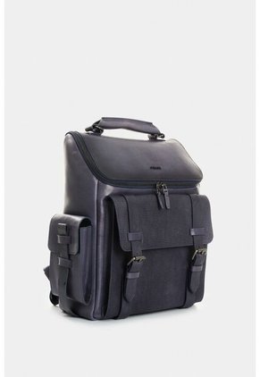 Morral De Cuero Para Hombre New Archaeology Morral De Cuero Para Hombre New Archaeology Azul Oscuro VÉLEZ
