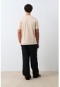 Camiseta Micropima Arizona Para Hombre Semi Ajustada Camiseta Micropima Arizona Para Hombre Semi Ajustada Beige XXL VÉLEZ de Vélez