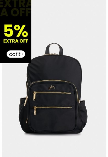 Morral Broni De Lona Para Mujer Versátil Morral Broni De Lona Para Mujer Versátil Negro VÉLEZ