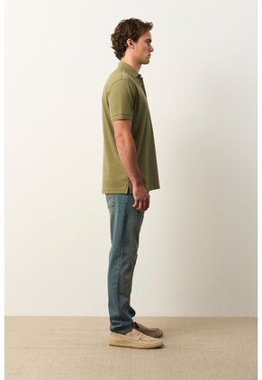 Polo Lucca Manga Corta Para Hombre Texturizada Polo Lucca Manga Corta Para Hombre Texturizada Kaky L VÉLEZ