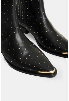 Botas En Cuero Para Mujer Kiwa Botas En Cuero Para Mujer Kiwa Negro 38 VÉLEZ