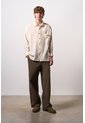 Camisa Manga Larga De Lino Para Hombre Siloli Camisa Manga Larga De Lino Para Hombre Siloli Crema M VÉLEZ de Vélez