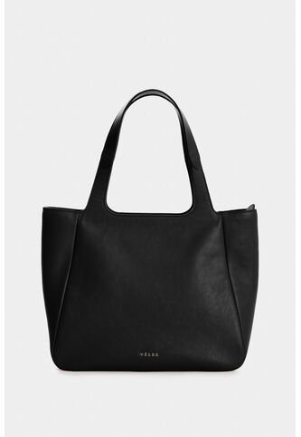 Shopping De Cuero Para Mujer Ailana Shopping De Cuero Para Mujer Ailana Negro VÉLEZ Vélez