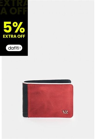 Billetera De Cuero Para Hombre Lines 2.0 Billetera De Cuero Para Hombre Lines 2.0 Rojo VÉLEZ Vélez