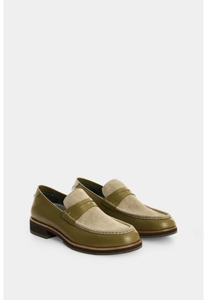 Mocasín En Carnaza Para Mujer Aurora Mocasín En Carnaza Para Mujer Aurora Verde Oliva 37 VÉLEZ