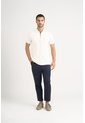 Polo Casual Algodón Para Hombre Cremallera Polo Casual Algodón Para Hombre Cremallera Crema M VÉLEZ de Vélez