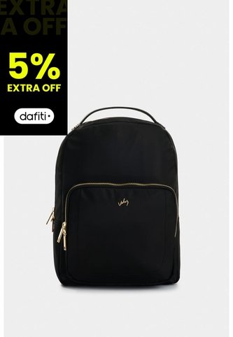 Morral Púrpura En Lona Para Mujer Casual Morral Púrpura En Lona Para Mujer Casual Negro VÉLEZ Vélez
