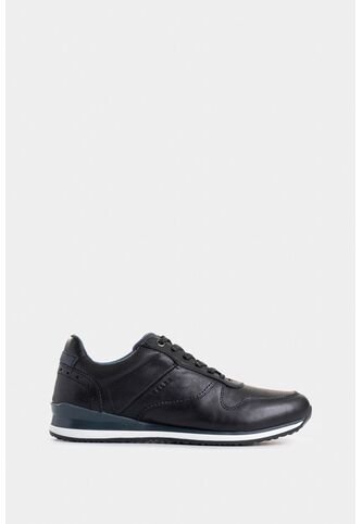 Tenis Casual Cooper De Cuero Vintage Negro Tenis Casual Cooper De Cuero Vintage Negro 43 VÉLEZ Vélez