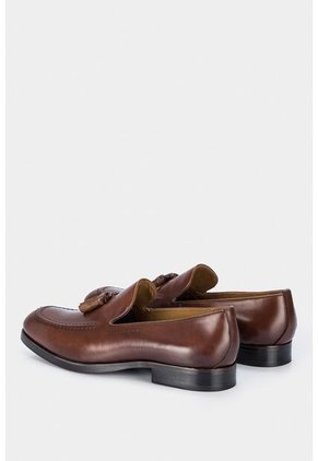 Mocasines Draco De Cuero Liso Para Hombre Borla Decorativa Mocasines Draco De Cuero Liso Para Hombre Borla Decorativa Miel 40 Vélez
