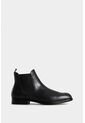 Botas Chelsea Lunar De Cuero Para Hombre Punta Almendrada Botas Chelsea Lunar De Cuero Para Hombre Punta Almendrada Negro 42 Vélez de Vélez