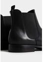 Botas Chelsea Lunar De Cuero Para Hombre Punta Almendrada Botas Chelsea Lunar De Cuero Para Hombre Punta Almendrada Negro 42 Vélez de Vélez