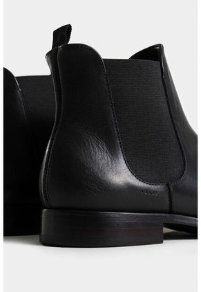 Botas Chelsea Lunar De Cuero Para Hombre Punta Almendrada Botas Chelsea Lunar De Cuero Para Hombre Punta Almendrada Negro 42 Vélez