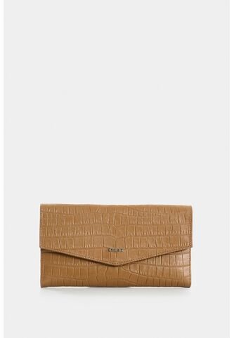 Billetera Porta Chequera De Cuero Para Mujer Selene Billetera Porta Chequera De Cuero Para Mujer Selene Miel VÉLEZ Vélez