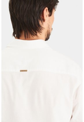 Camisa Oxford Manga Larga Calagua Para Hombre Semifitted Camisa Oxford Manga Larga Calagua Para Hombre Semifitted Blanco XS VÉLEZ