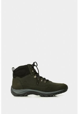 Botas Zimbawe Outdoor De Cuero Rústico Para Hombre Combinadas Botas Zimbawe Outdoor De Cuero Rústico Para Hombre Combinadas Verde 44 VÉLEZ Vélez