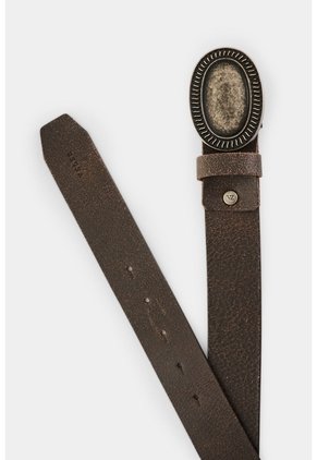 Cinturón Unifaz En Cuero Craquelado Para Hombre Tecax Cinturón Unifaz En Cuero Craquelado Para Hombre Tecax Cafe 30 VÉLEZ