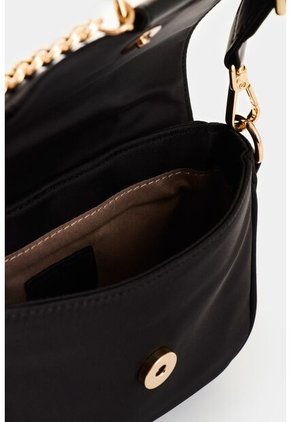 Manos Libres En Lona Y Cuero Para Mujer Nova Manos Libres En Lona Y Cuero Para Mujer Nova Negro VÉLEZ