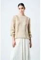 Sweater Alhena Tejido Para Mujer Detalle Lentejuelas Sweater Alhena Tejido Para Mujer Detalle Lentejuelas Crema L VÉLEZ de Vélez